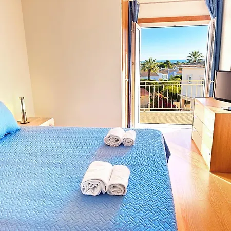 Сasa de vacaciones Balaia Poolside House With Sea View By Becherish Luz